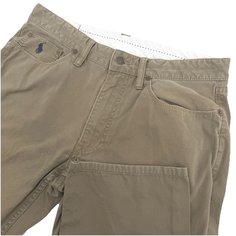 Polo Ralph Lauren Pants Mens 33x28 (Tag 33x30) Straight‎ Leg Authentic Dungarees
